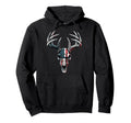 Whitetail Deer Hunting American Flag Buck Hoodie - Streetwear Style Unisex - T-Shirt, Sweatshirt, Hoodie