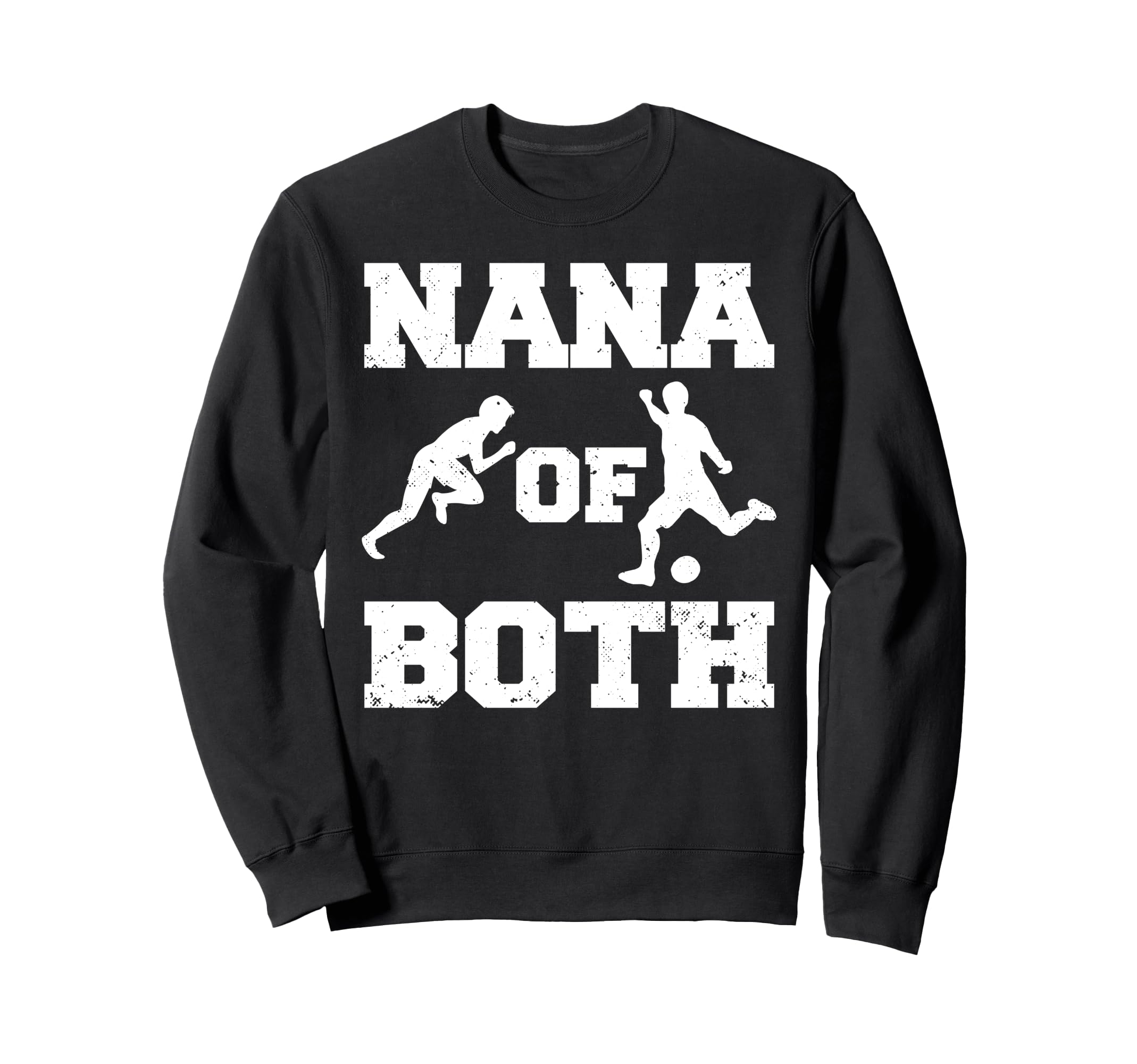 Nana Both Funny Track And Field Sweatshirt - Minimalist Print Men Women - T-Shirt, Sweatshirt, Hoodie