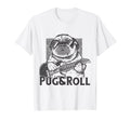 Pug Lover Musician Fan Dog Dad Mom T-Shirt - Graphic Print Men Women - T-Shirt, Sweatshirt, Hoodie