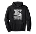 Truck Driver Trucker Freighter Hoodie - Minimalist Print Men Women - T-Shirt, Sweatshirt, Hoodie