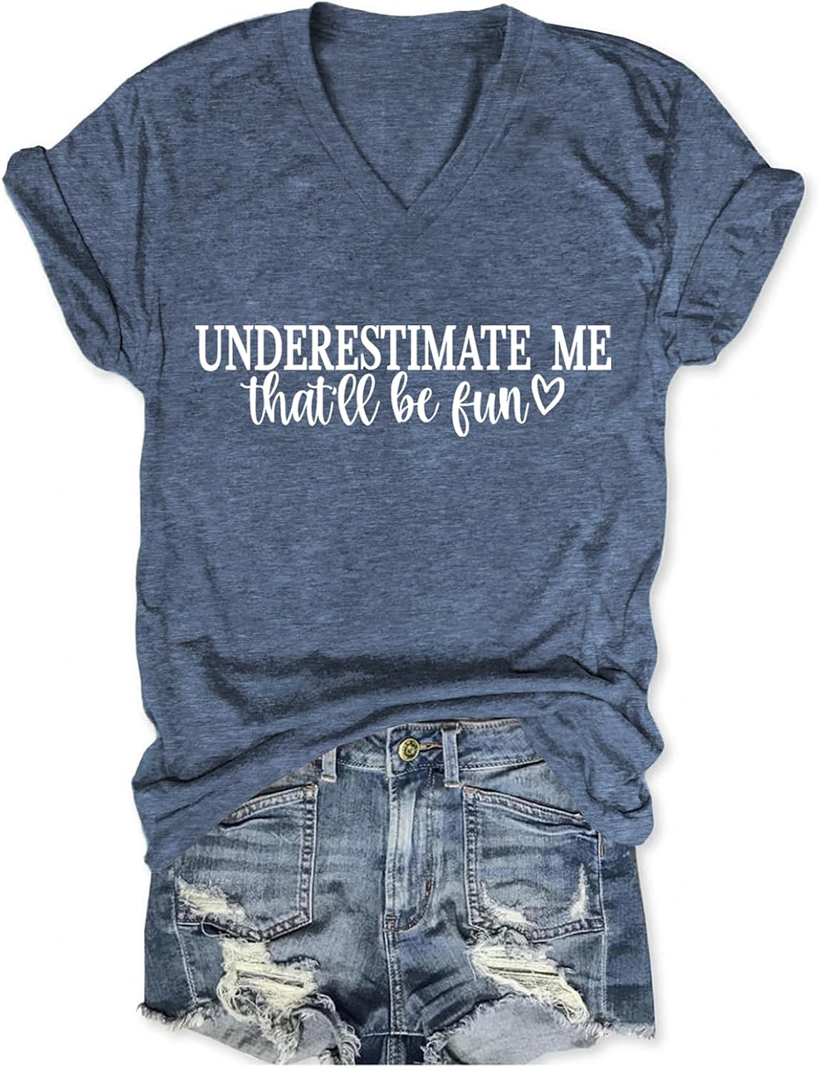 Underestimate Me That'll Be Fun for Women,Sarcastic - Adult & Kids T-Shirts, Sweatshirts & Hoodies apparel design preview 1