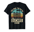 Myth Legend Dad Euchre T-Shirt - Custom Art Print Unisex - T-Shirt, Sweatshirt, Hoodie
