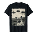French Bulldog Dog Ufo Alien T-Shirt - Trendy Graphic Men Women - T-Shirt, Sweatshirt, Hoodie