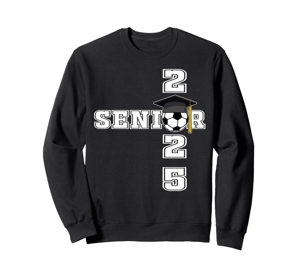 Class 2025 Soccer Senior Gifts Senior Sweatshirt - Custom Art Print Unisex - T-Shirt, Sweatshirt, Hoodie