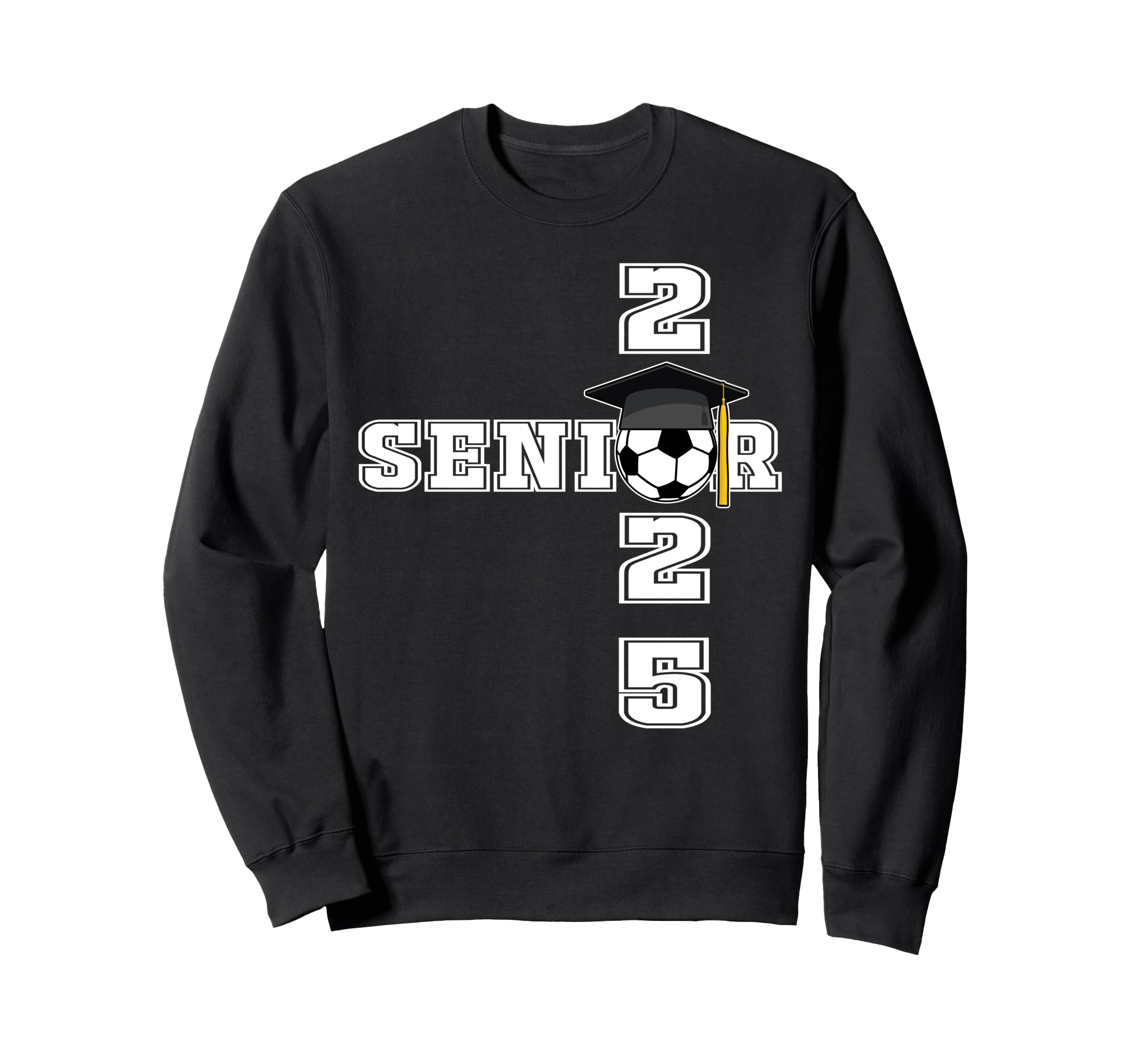 Class 2025 Soccer Senior Gifts Senior Sweatshirt - Custom Art Print Unisex - T-Shirt, Sweatshirt, Hoodie