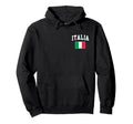 Italia Flag Italy Italian Italiano Hoodie - Casual Everyday Wear Unisex - T-Shirt, Sweatshirt, Hoodie