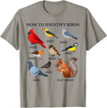 How to Identify Birds Funny Identification - Adult & Kids T-Shirts, Sweatshirts & Hoodies apparel design preview 1