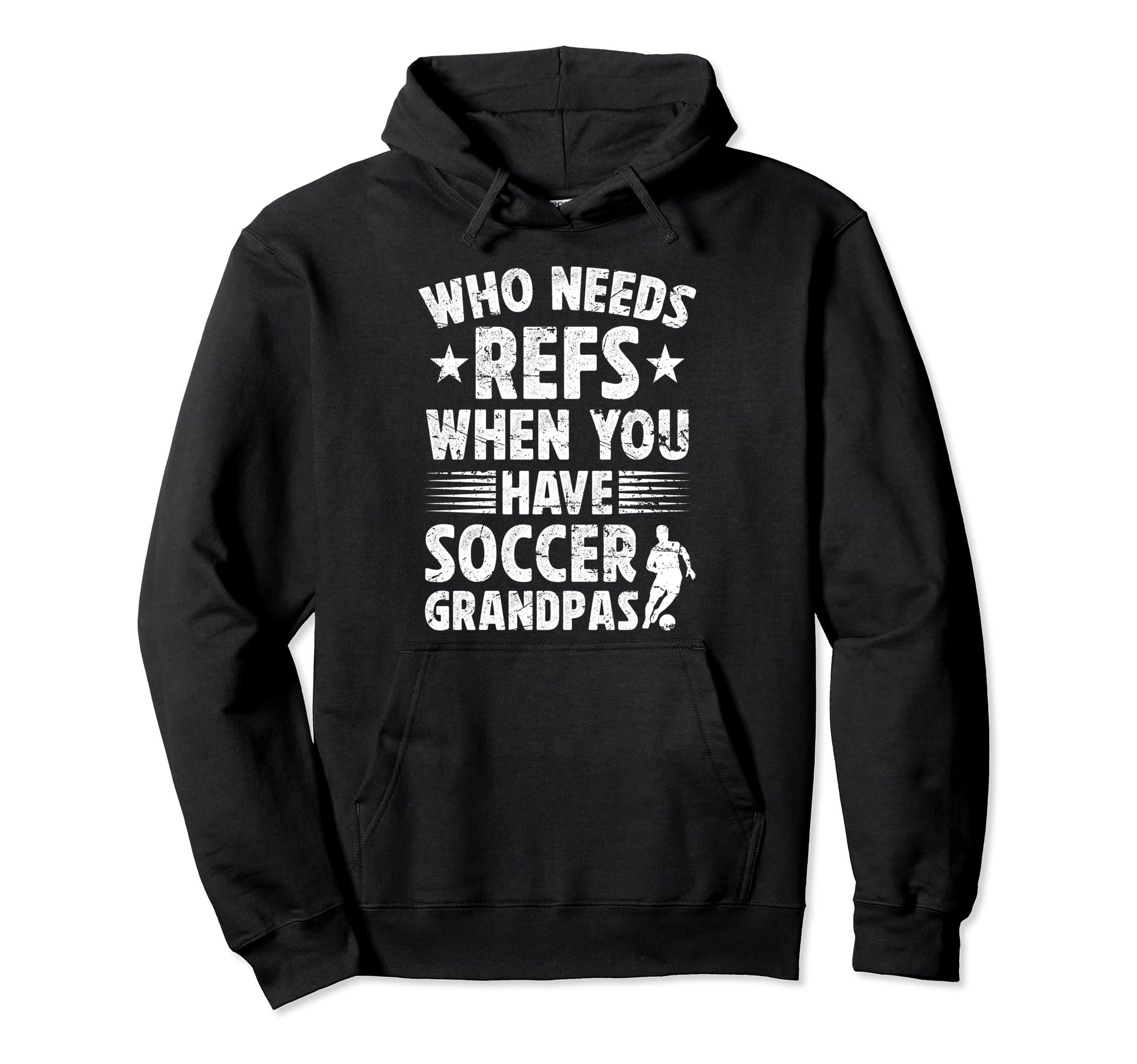 Funny Soccer Grandpa Soccer Player Hoodie - Novelty Apparel Men Women - T-Shirt, Sweatshirt, Hoodie