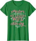 Pastors are Special But A Wife is Blessing Quotes - Adult & Kids T-Shirts, Sweatshirts & Hoodies apparel design preview 1