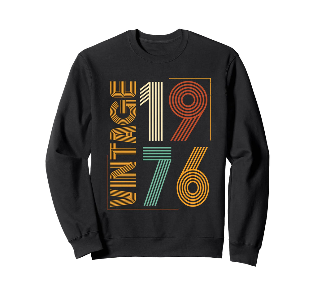 1976 T Shirts 50Th Birthday Gifts Sweatshirt - Unique Graphic for Adults - T-Shirt, Sweatshirt, Hoodie