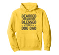 Bearded And Blessed Dog Lover Hoodie - Graphic Print Men Women - T-Shirt, Sweatshirt, Hoodie