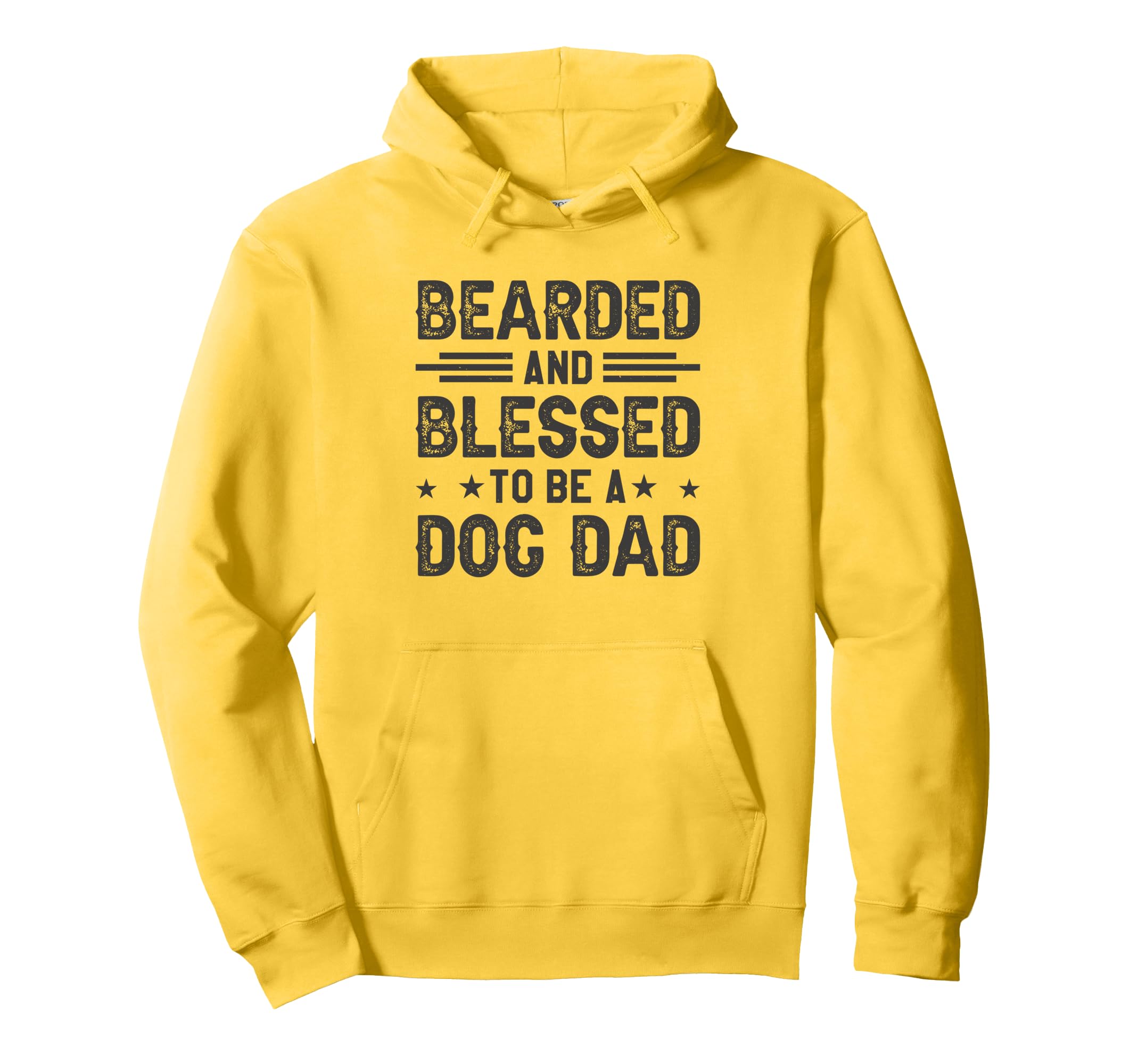 Bearded And Blessed Dog Lover Hoodie - Graphic Print Men Women - T-Shirt, Sweatshirt, Hoodie