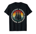 Driveway Drinker Beer Drinking Funny T-Shirt - Fun Novelty Design Unisex - T-Shirt, Sweatshirt, Hoodie