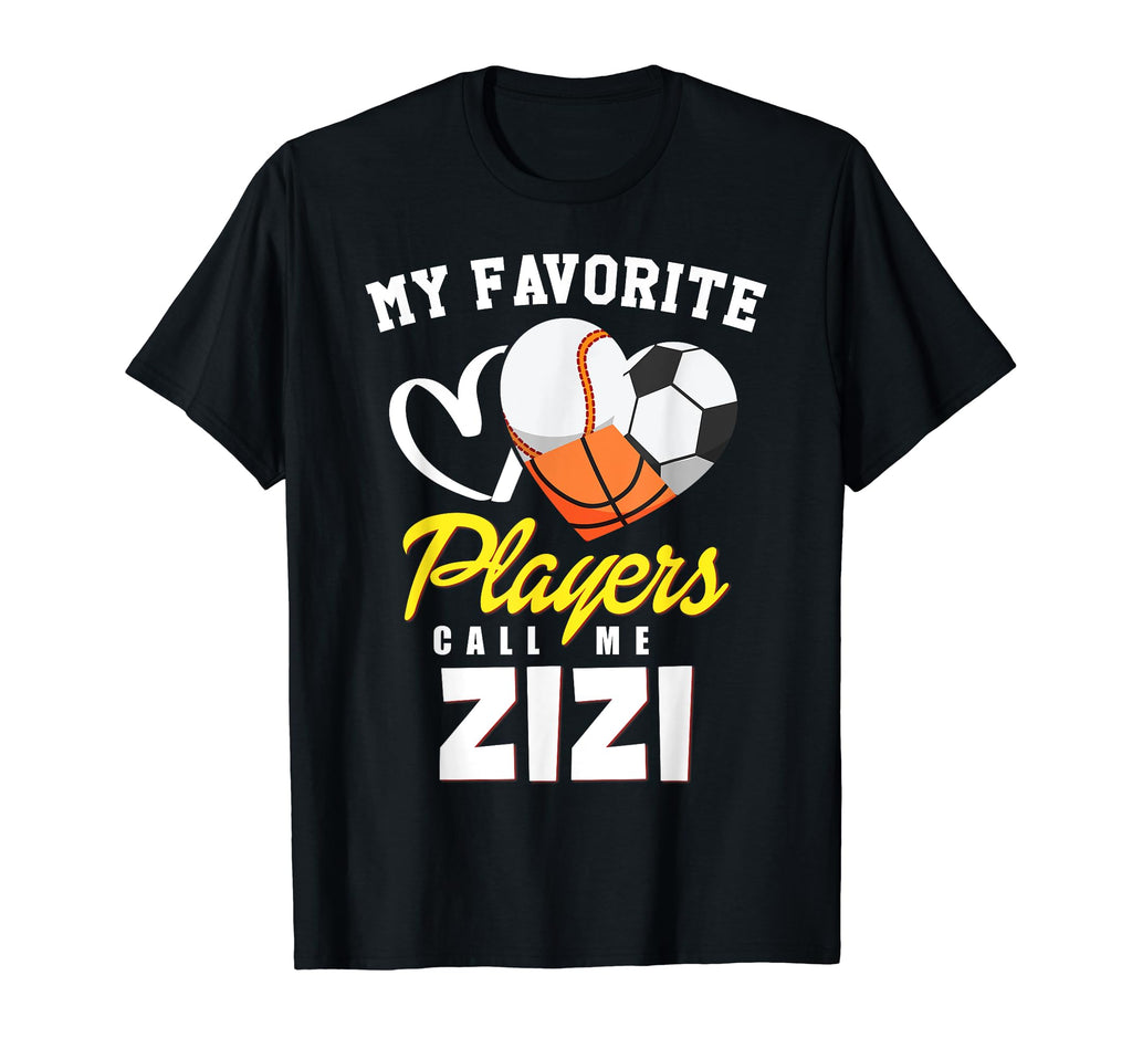 My Favorite Players Baseball Soccer T-Shirt - Trendy Graphic Men Women - T-Shirt, Sweatshirt, Hoodie