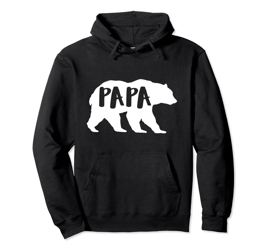 Fathersday Mens Fun Papa Bear Outdoor Hoodie - Streetwear Style Unisex - T-Shirt, Sweatshirt, Hoodie