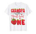 Grandpa Berry Sweet One Strawberry T-Shirt - Minimalist Print for Adults - T-Shirt, Sweatshirt, Hoodie