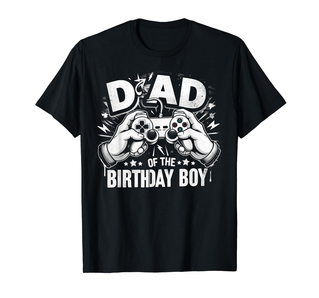 Dad Birthday Matching Video Gamer T-Shirt - Graphic Print Men Women - T-Shirt, Sweatshirt, Hoodie