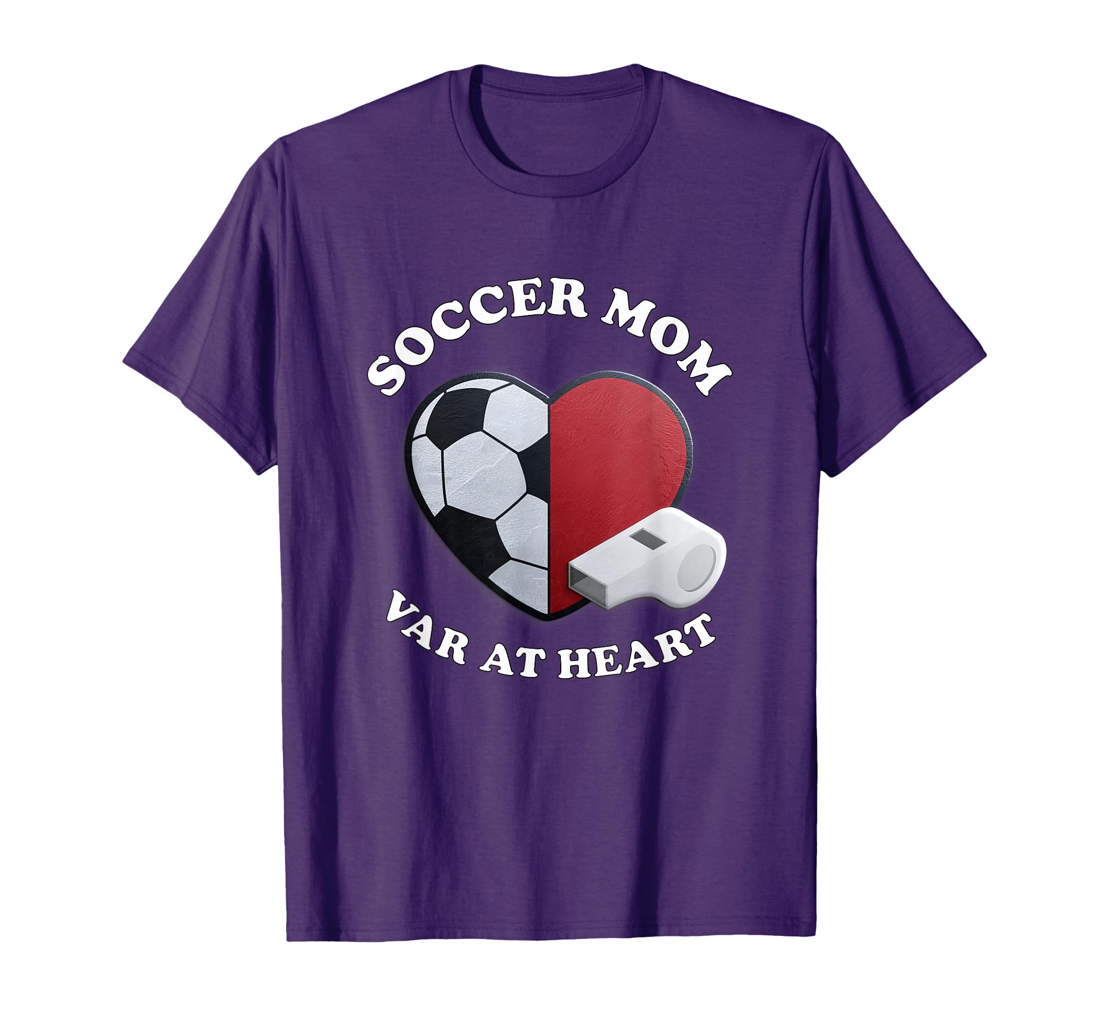 Game Day Soccer Mom 3D Heart And Ball T-Shirt - Minimalist Print for Adults - T-Shirt, Sweatshirt, Hoodie