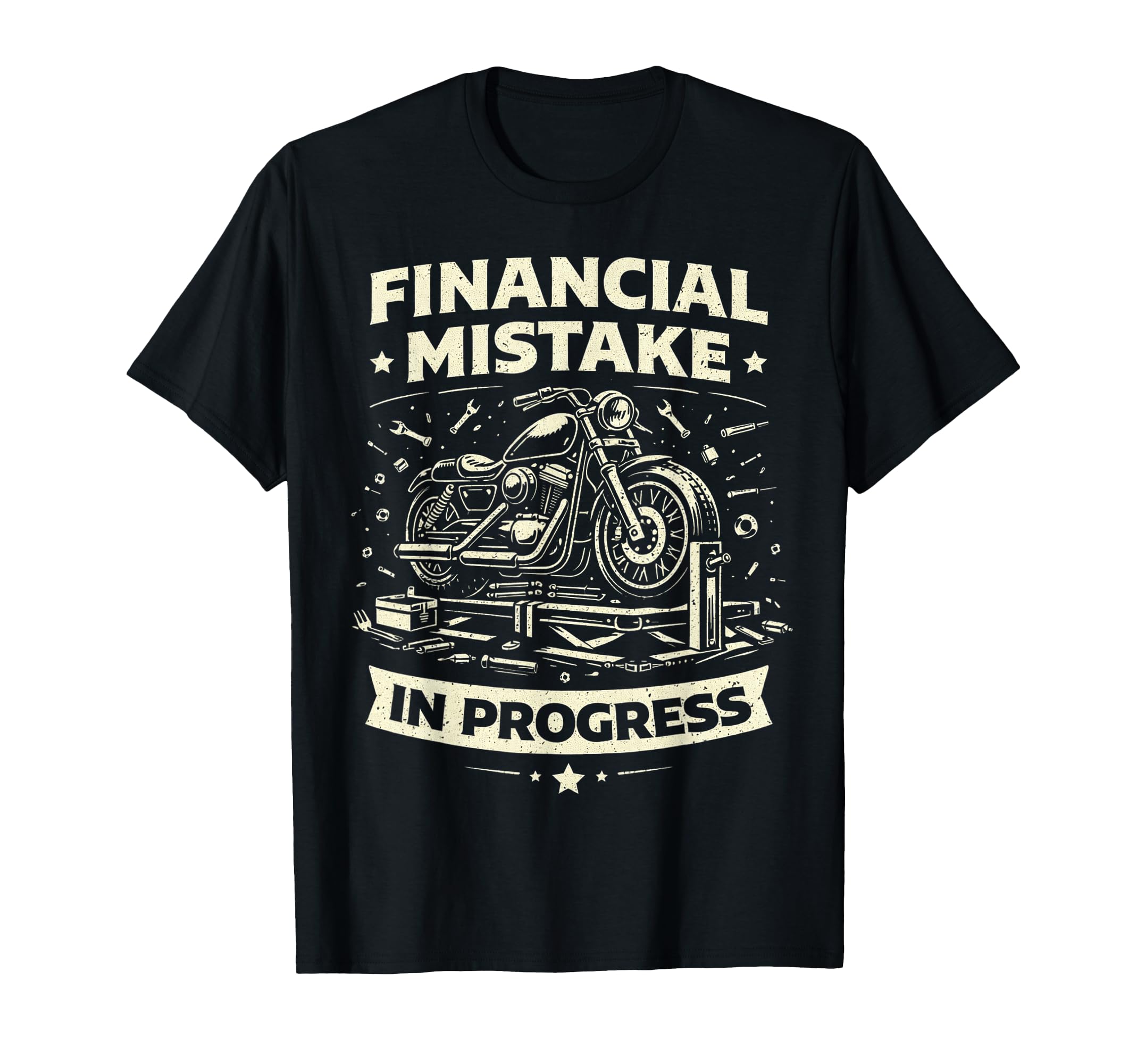 Financial Mistake Progress T-Shirt - Custom Art Print for Adults - T-Shirt, Sweatshirt, Hoodie