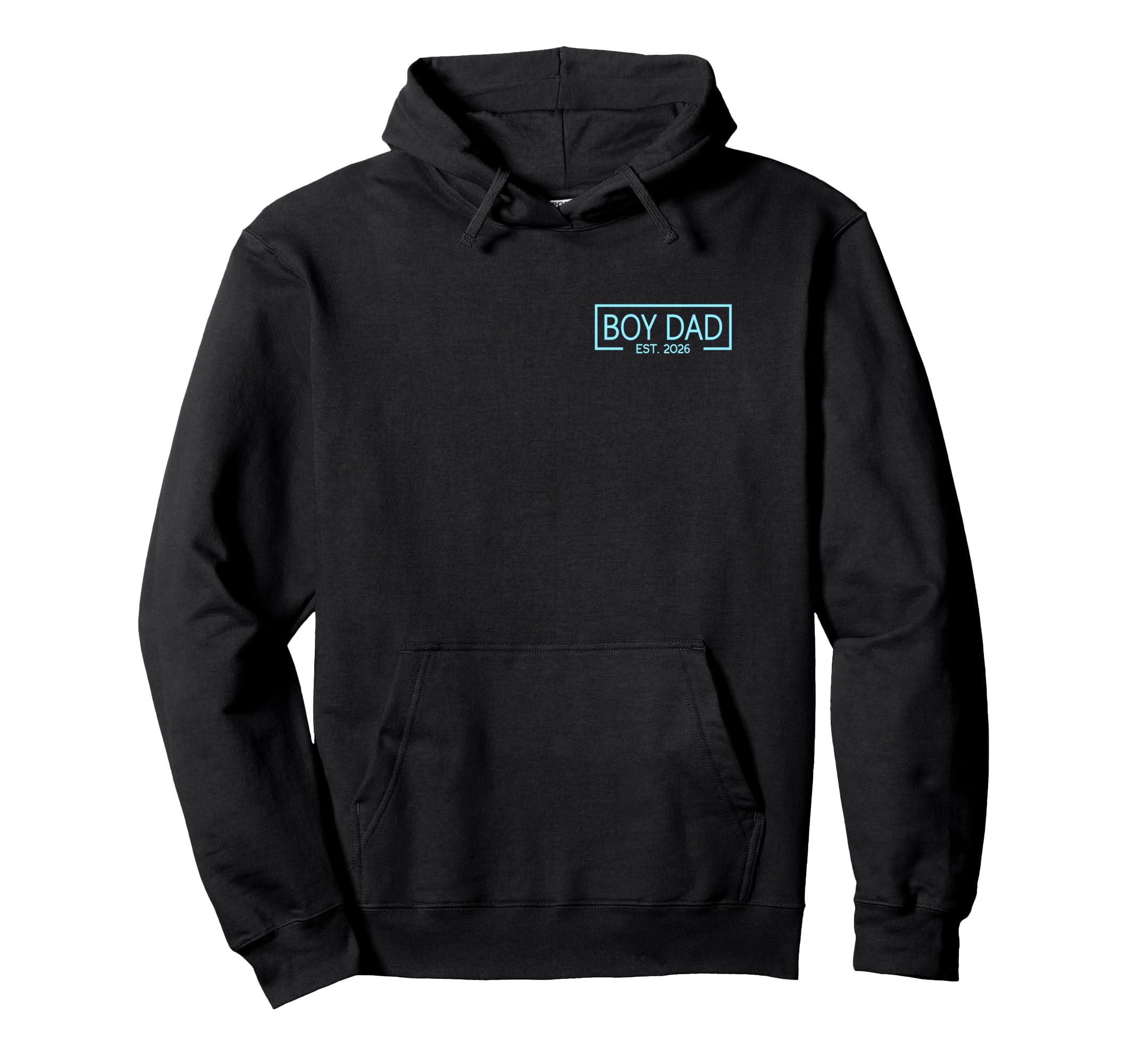 Dad 2026 Dad Est 2026 Hoodie - Trendy Graphic for Adults - T-Shirt, Sweatshirt, Hoodie