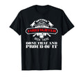 Firefighter Fireman Dad Mens Retirement T-Shirt - Custom Art Print Unisex - T-Shirt, Sweatshirt, Hoodie