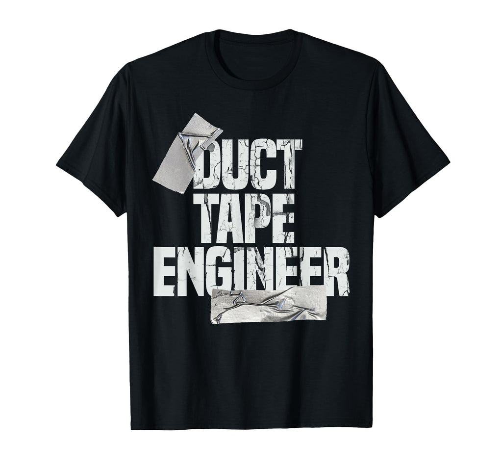 Duct Tape Dad Grandpa Funny Duct Tape T-Shirt - Novelty Apparel for Adults - T-Shirt, Sweatshirt, Hoodie