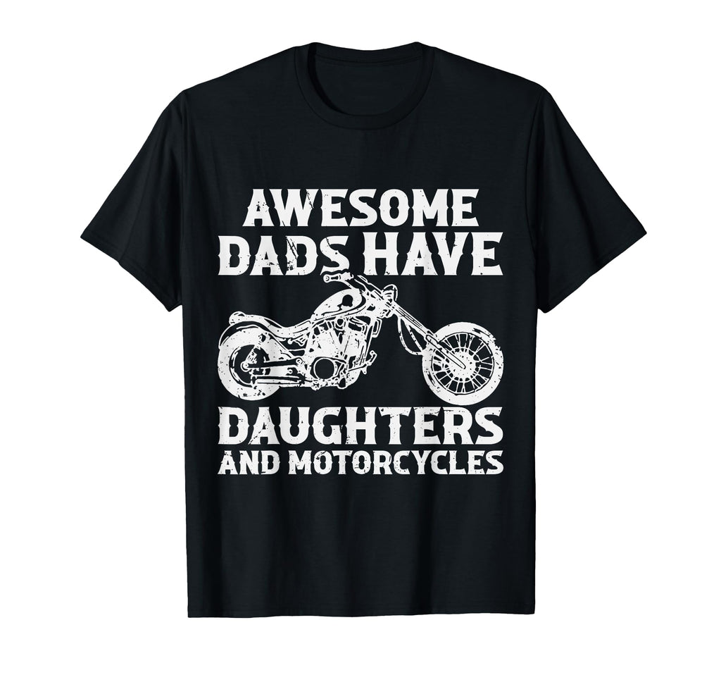 Awesome Dads Have Daughters And T-Shirt - Minimalist Print Men Women - T-Shirt, Sweatshirt, Hoodie