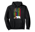 Autism Father Son Papa Bear Autistic Autism Hoodie - Unique Graphic Unisex - T-Shirt, Sweatshirt, Hoodie