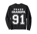 Number 91 Custom Proud Soccer Sweatshirt - Fun Novelty Design Unisex - T-Shirt, Sweatshirt, Hoodie