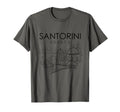 Santorini Greece Beach Ellada Greek T-Shirt - Custom Art Print for Adults - T-Shirt, Sweatshirt, Hoodie