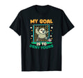 Goal To Deny Yours Soccer Player T-Shirt - Fun Novelty Design for Adults - T-Shirt, Sweatshirt, Hoodie