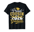 Proud Cousin Class 2026 Graduate T-Shirt - Minimalist Print for Adults - T-Shirt, Sweatshirt, Hoodie