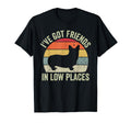 Ive Got Friends Low Places Funny Corgi T-Shirt - Unique Graphic for Adults - T-Shirt, Sweatshirt, Hoodie