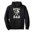 Baseball Dad Fathers Day Hoodie - Graphic Print Unisex - T-Shirt, Sweatshirt, Hoodie