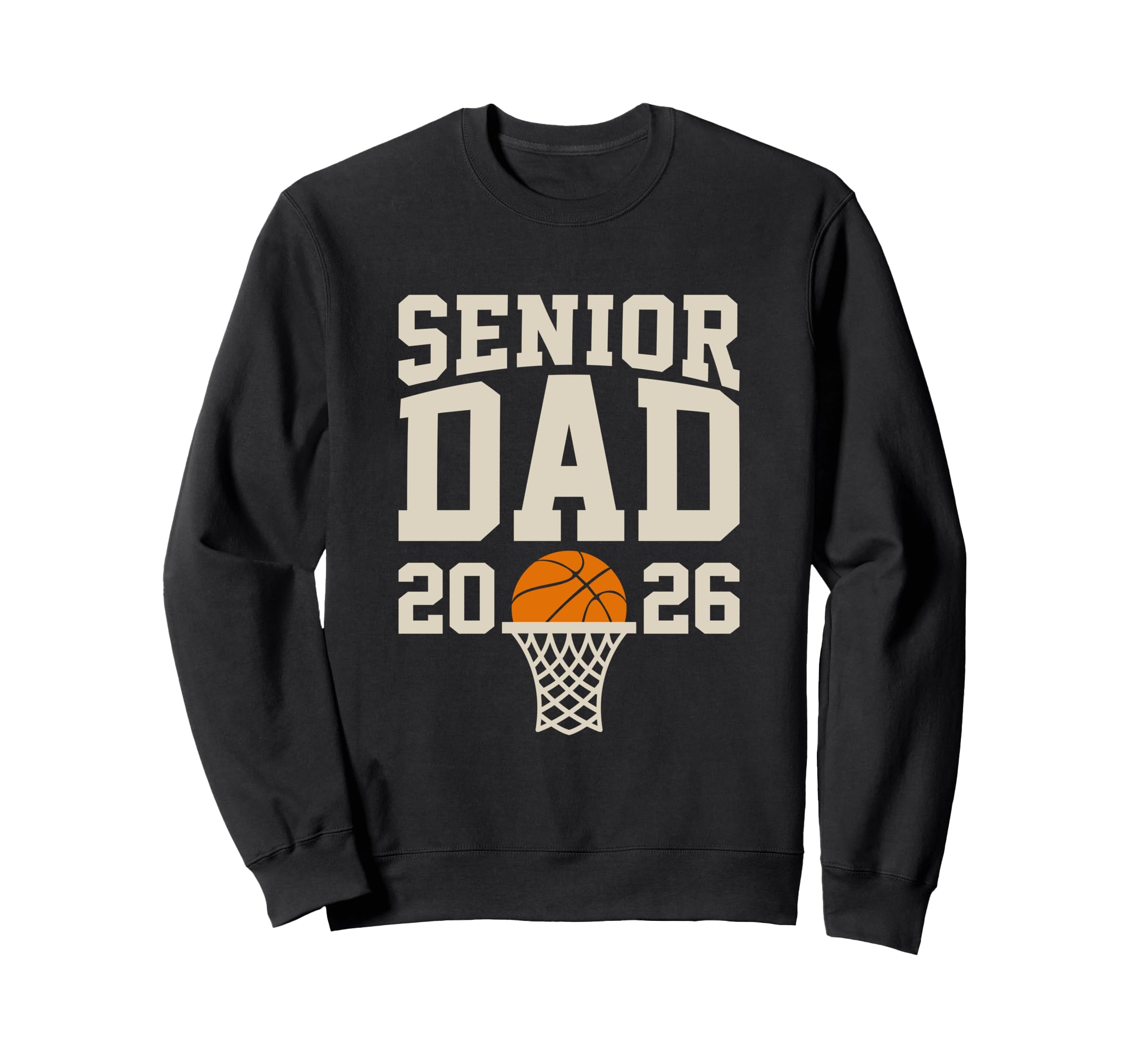 Proud Dad 2026 Senior Graduate Sweatshirt - Fun Novelty Design for Adults - T-Shirt, Sweatshirt, Hoodie