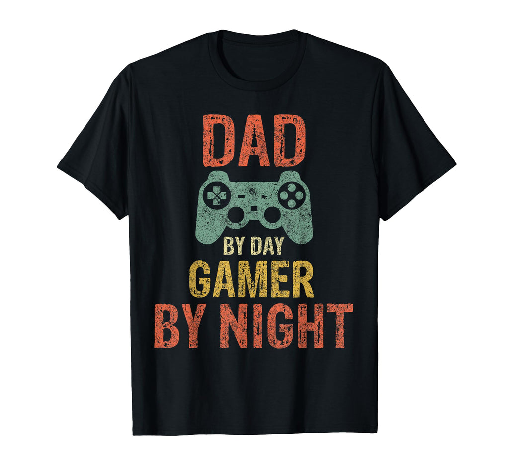 Dad Day Gamer Night Funny Video T-Shirt - Minimalist Print for Adults - T-Shirt, Sweatshirt, Hoodie