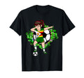 Dabbing Soccer Zimbabwe Jersey Floral T-Shirt - Trendy Graphic Unisex - T-Shirt, Sweatshirt, Hoodie