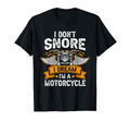 I Dont Snore I Dream Im Motorcycle Funny T-Shirt - Custom Art Print Unisex - T-Shirt, Sweatshirt, Hoodie