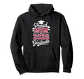 Proud Mom 2026 Graduate Class Graduation Hoodie - Streetwear Style Unisex - T-Shirt, Sweatshirt, Hoodie