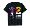 Funny 2 Years Being Awesome Soccer 2Nd T-Shirt - Graphic Print Men Women - T-Shirt, Sweatshirt, Hoodie