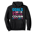 Goals Or Bows Cousin Loves You Gender Hoodie - Trendy Graphic Men Women - T-Shirt, Sweatshirt, Hoodie
