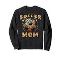 Soccer Mom Leopard Sweatshirt - Trendy Graphic Unisex - T-Shirt, Sweatshirt, Hoodie