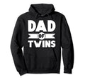 Promoted To Twin Dad Funny Dad Twins Hoodie - Streetwear Style for Adults - T-Shirt, Sweatshirt, Hoodie