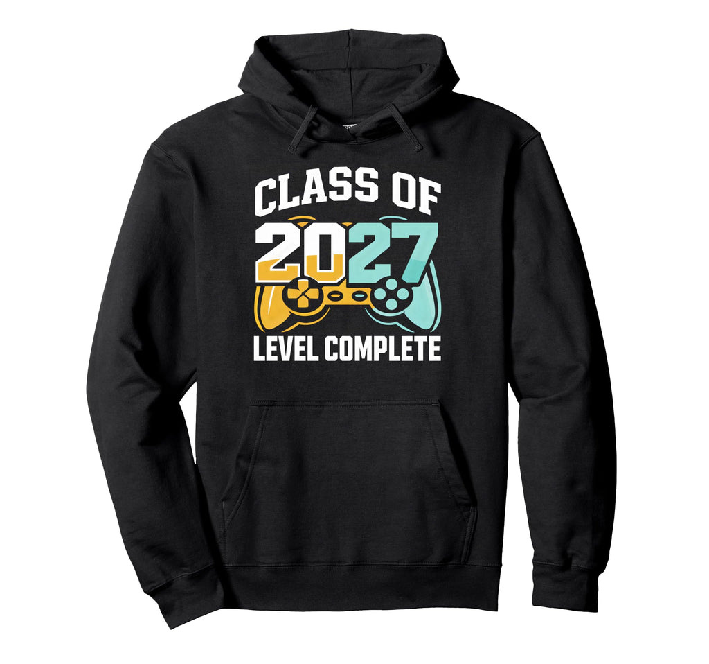 Level Complete Senior Graduation Hoodie - Aesthetic Graphic Men Women - T-Shirt, Sweatshirt, Hoodie