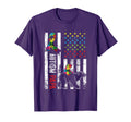 Distressed American Flag Autism Papa T-Shirt - Trendy Graphic for Adults - T-Shirt, Sweatshirt, Hoodie