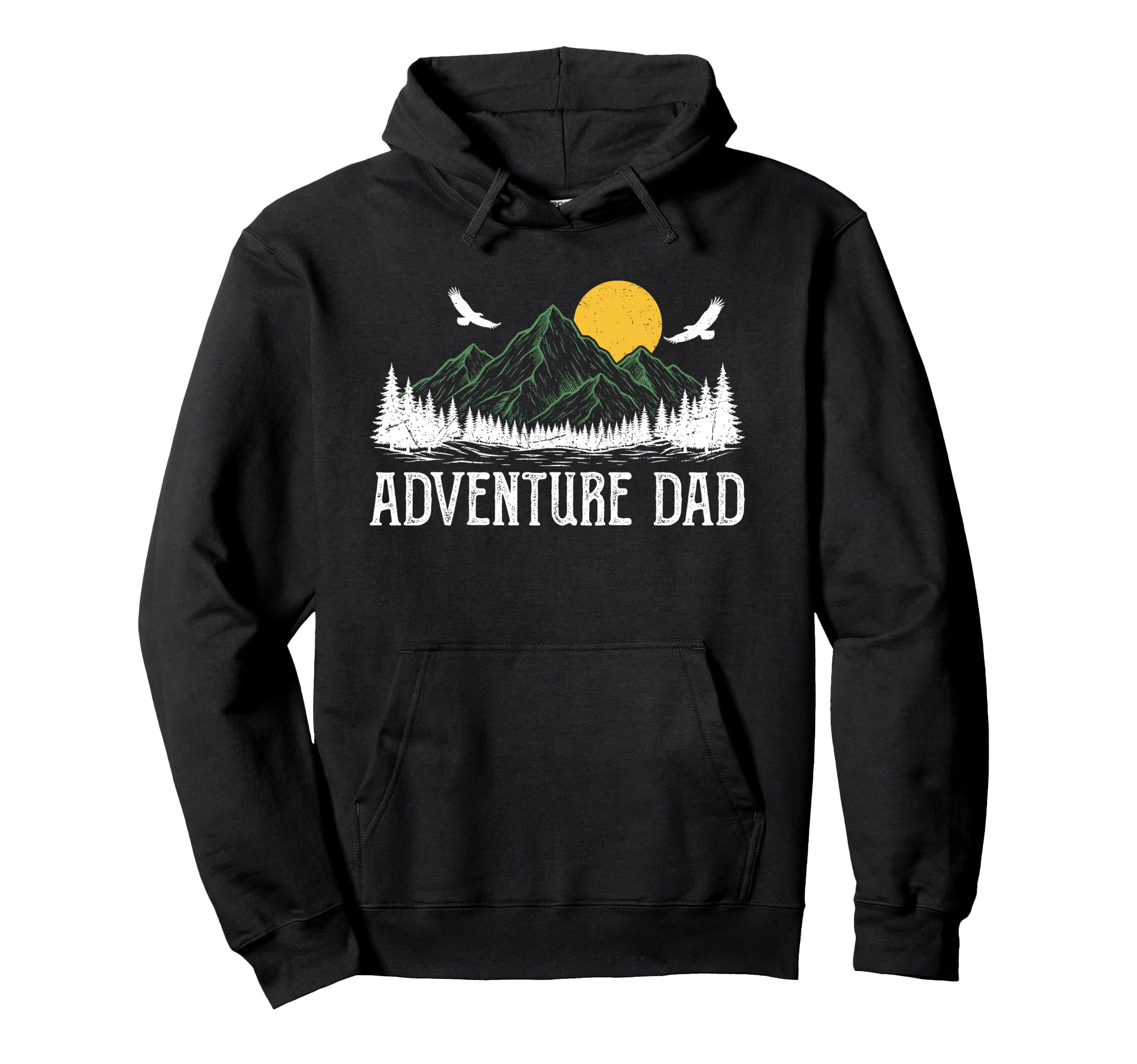 Adventure Dad And Son Matching Camping Hoodie - Custom Art Print Men Women - T-Shirt, Sweatshirt, Hoodie