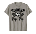 Soccer Pop Pop Matching Family Soccer T-Shirt - Unique Graphic for Adults - T-Shirt, Sweatshirt, Hoodie