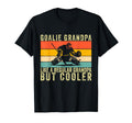 Hockey Goalie Grandpa Father Day T-Shirt - Aesthetic Graphic Men Women - T-Shirt, Sweatshirt, Hoodie