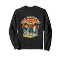 Surf Mele Kalikimaka Santa Claus Sweatshirt - Minimalist Print for Adults - T-Shirt, Sweatshirt, Hoodie