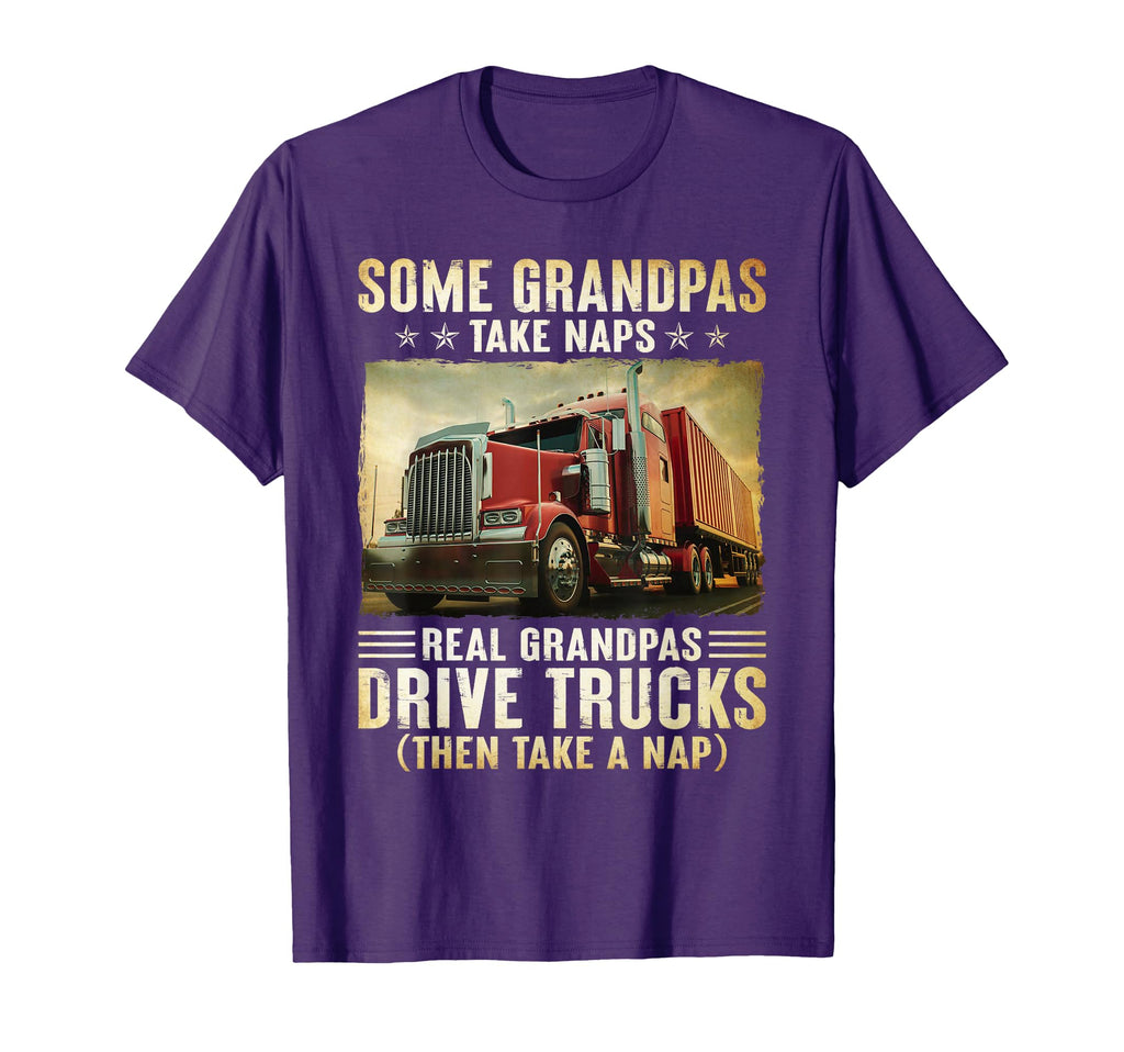 Truckers Some Grandpas Take Naps T-Shirt - Streetwear Style for Adults - T-Shirt, Sweatshirt, Hoodie